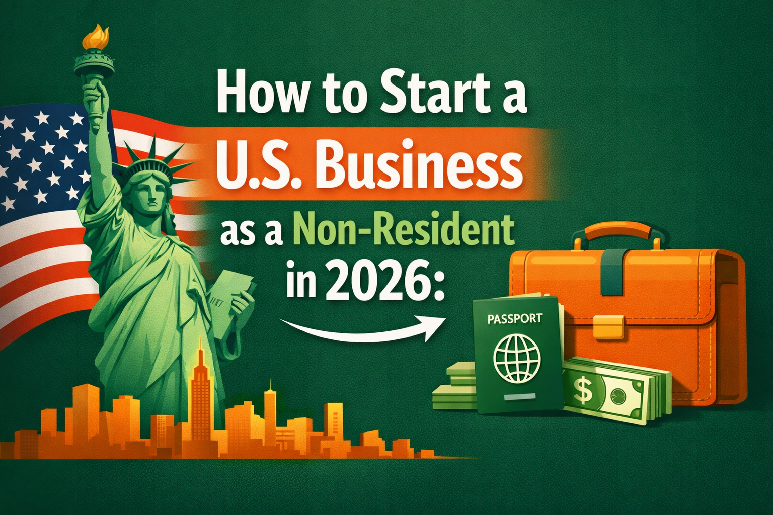 How to Start a U.S. Business as a Non-Resident in 2026