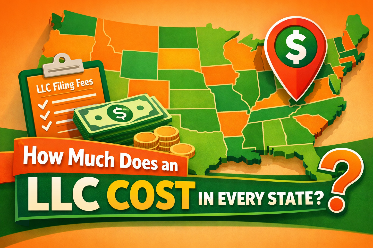 How Much Does an LLC Cost in Every State? (2026 Complete Filing Fees Guide)