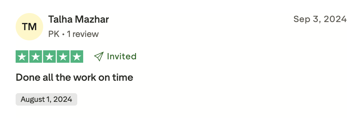 Client review