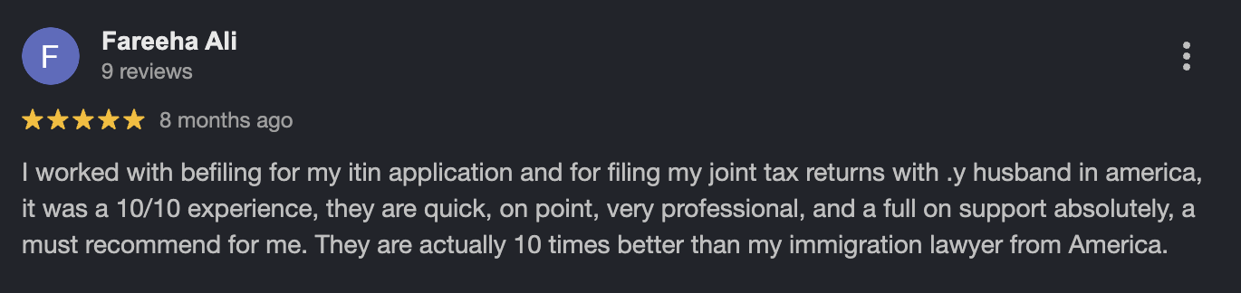 Client review