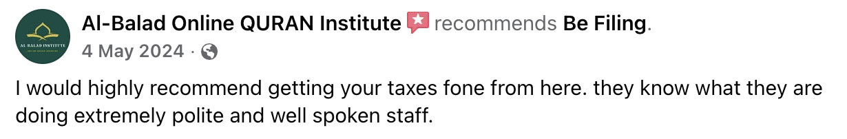 Client review